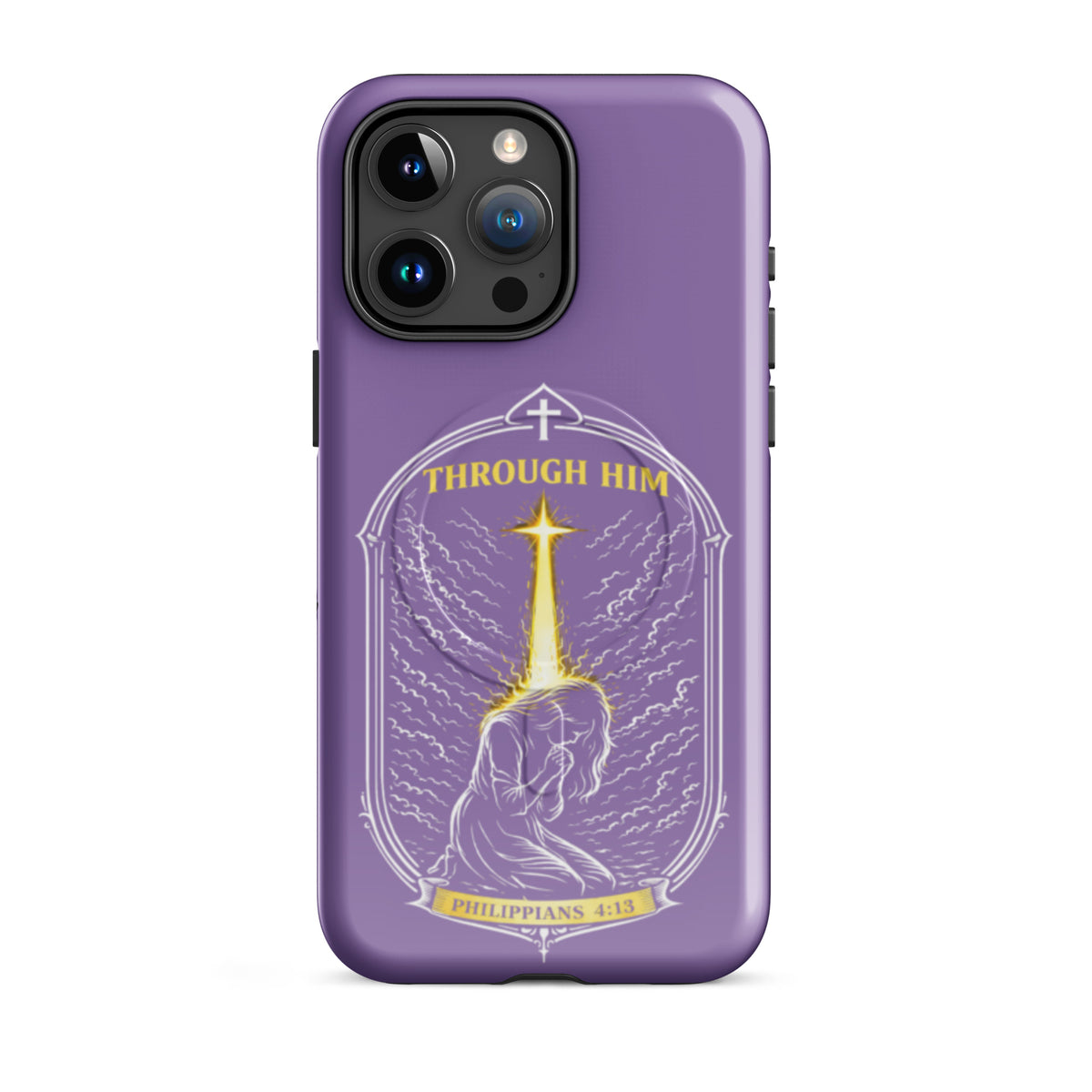Through Him Women's Tough iPhone Case - iPhone 15 Pro Max - Front View