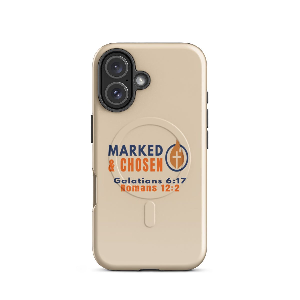 Marked & Chosen Tough MagSafe iPhone Case - iPhone 16 - Front View