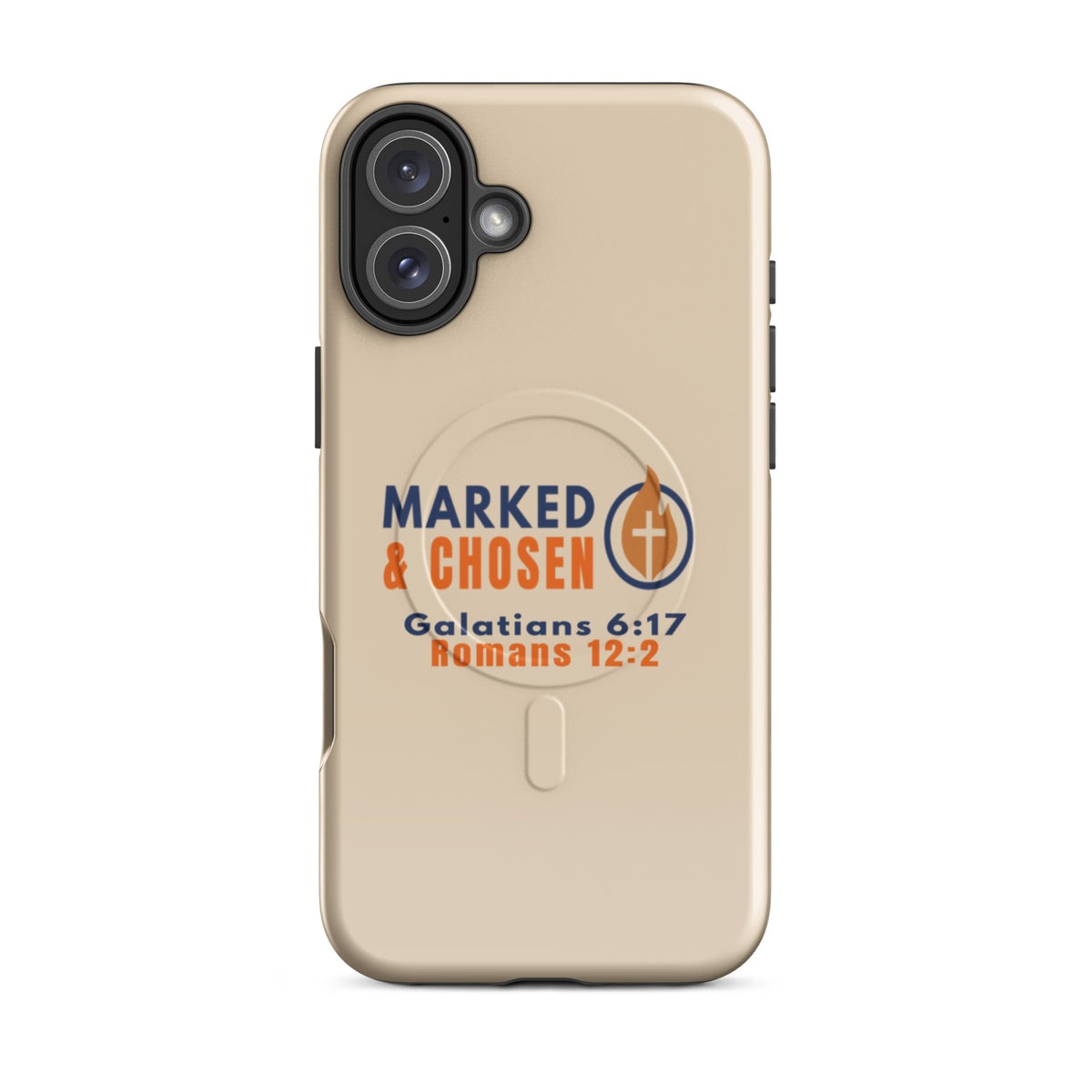 Marked & Chosen Tough MagSafe iPhone Case - iPhone 16 Plus - Front View