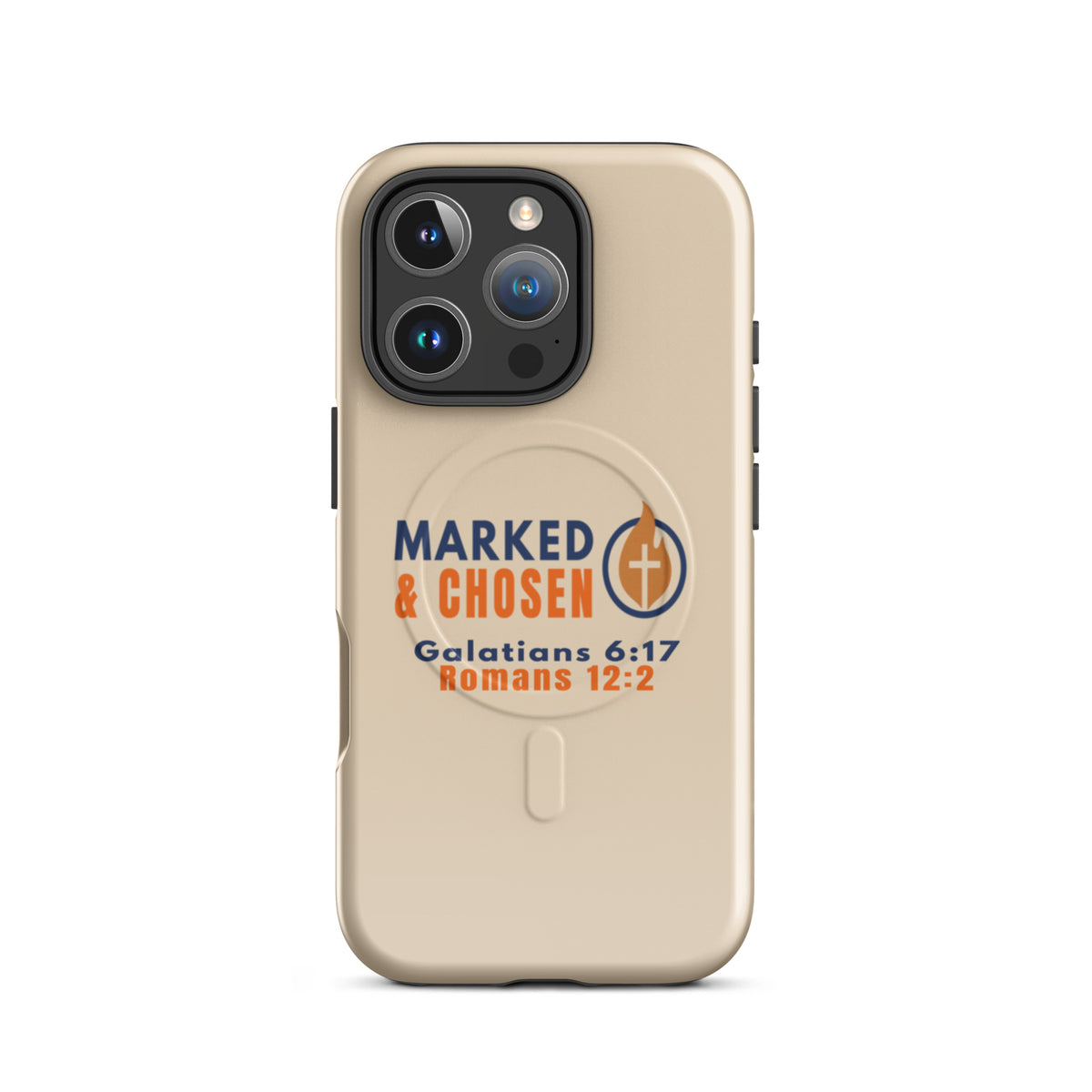 Marked & Chosen Tough MagSafe iPhone Case - iPhone 16 Pro - Front View
