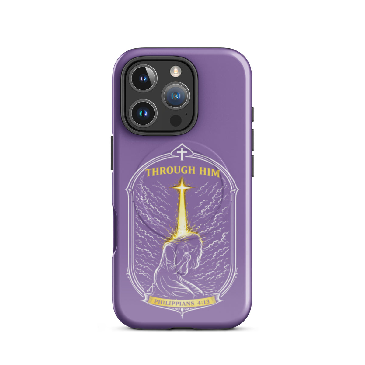 Through Him Women's Tough iPhone Case - iPhone 16 Pro - Front View