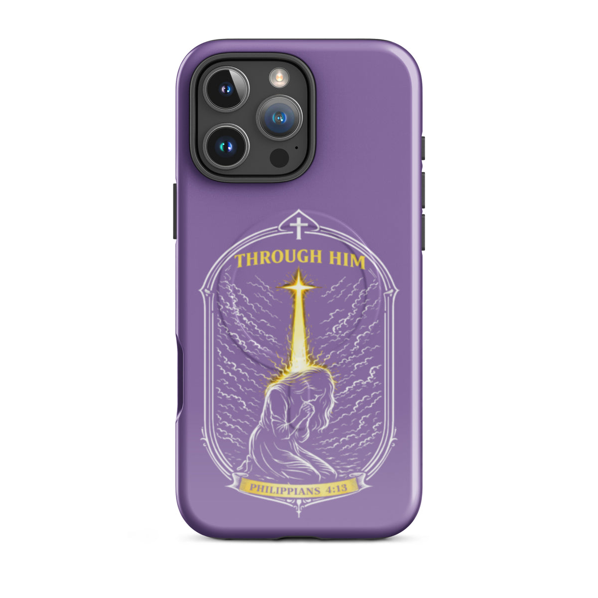 Through Him Women's Tough iPhone Case - iPhone 16 Pro Max - Front View
