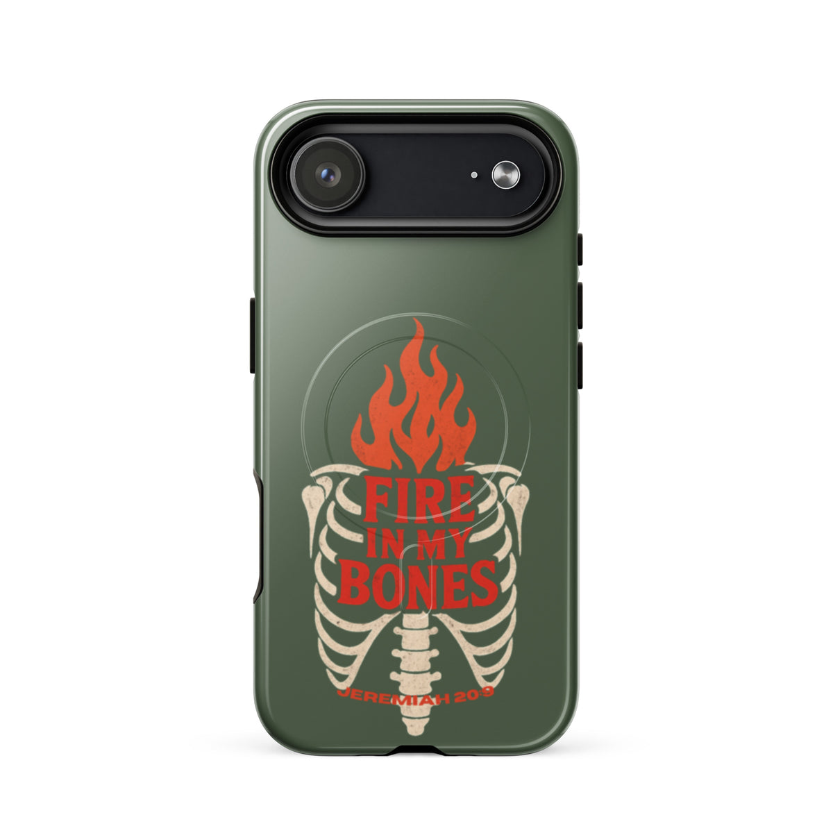 Fire in My Bones Tough iPhone Case - iPhone 17 Air - Front View