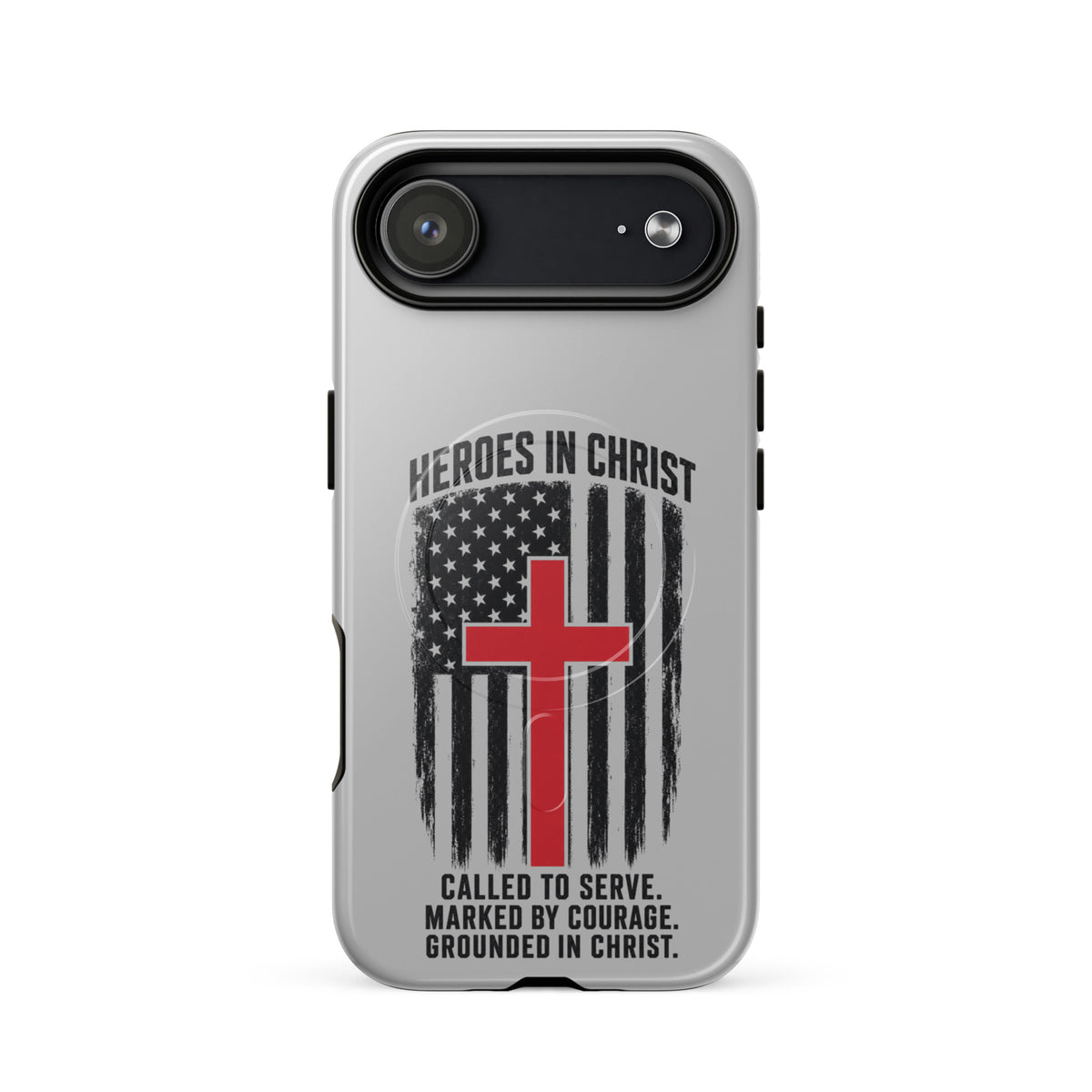 Heroes in Christ Fire & Rescue Tough iPhone Case - iPhone 17 Air - Front View