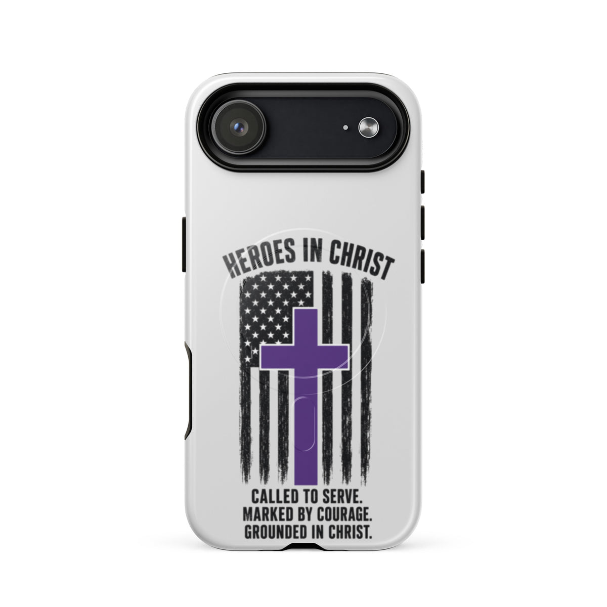 Heroes in Christ Security iPhone Tough Case - iPhone 17 Air - Front View