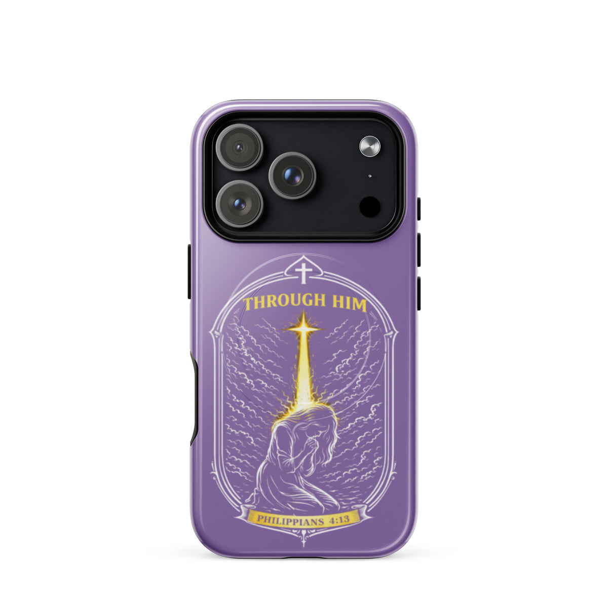 Through Him Women's Tough iPhone Case - iPhone 17 Pro - Front View