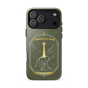 Through Him Men's Tough iPhone Case - iPhone 17 Pro Max - Front View