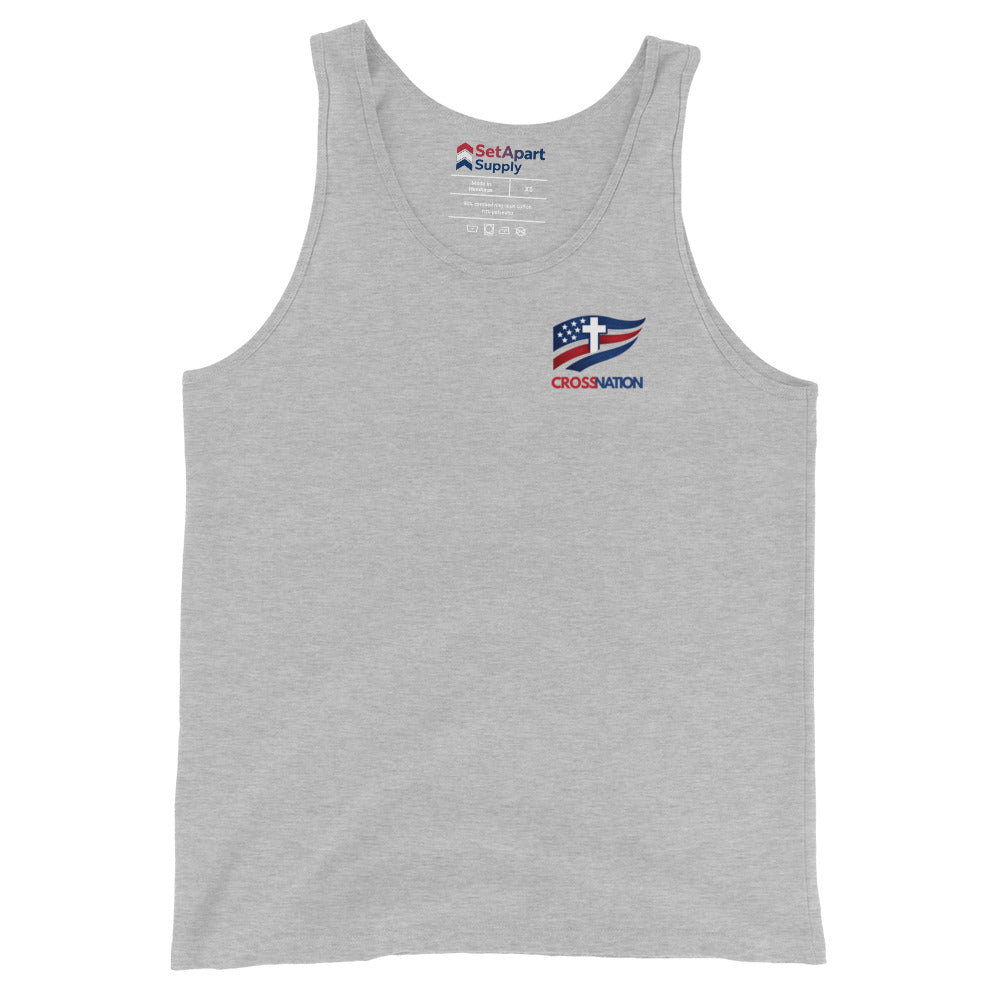 Men's America 250th Tank Top - Athletic Heather - Front View