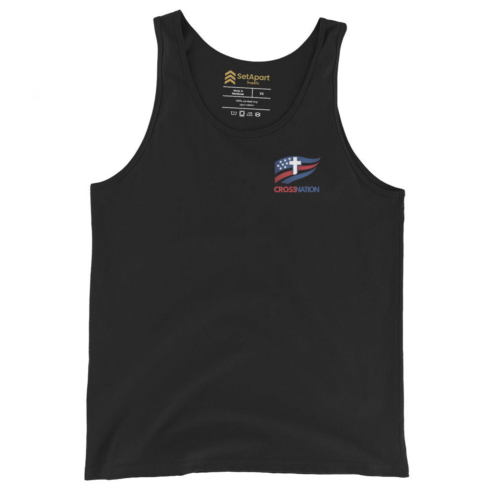 Men's Heartland Tank Top - Black - Front View