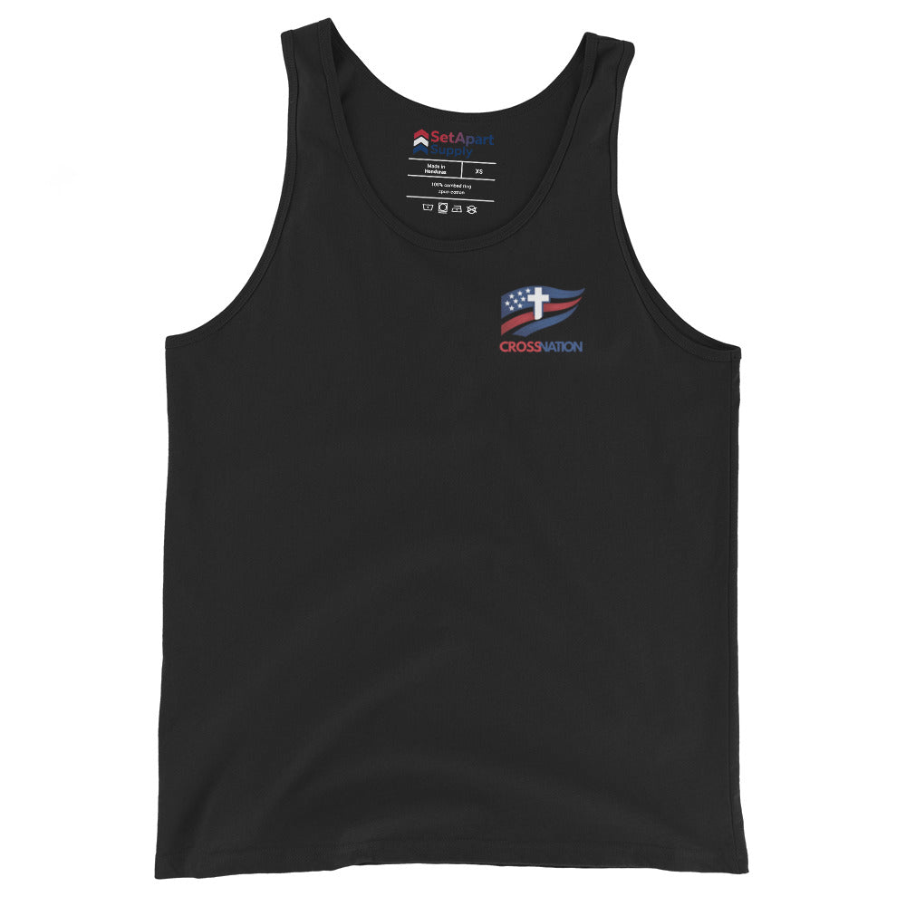 Men's America 250th Tank Top - Black - Front View 2