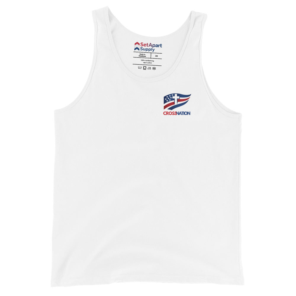 Men's America 250th Tank Top - White - Front View