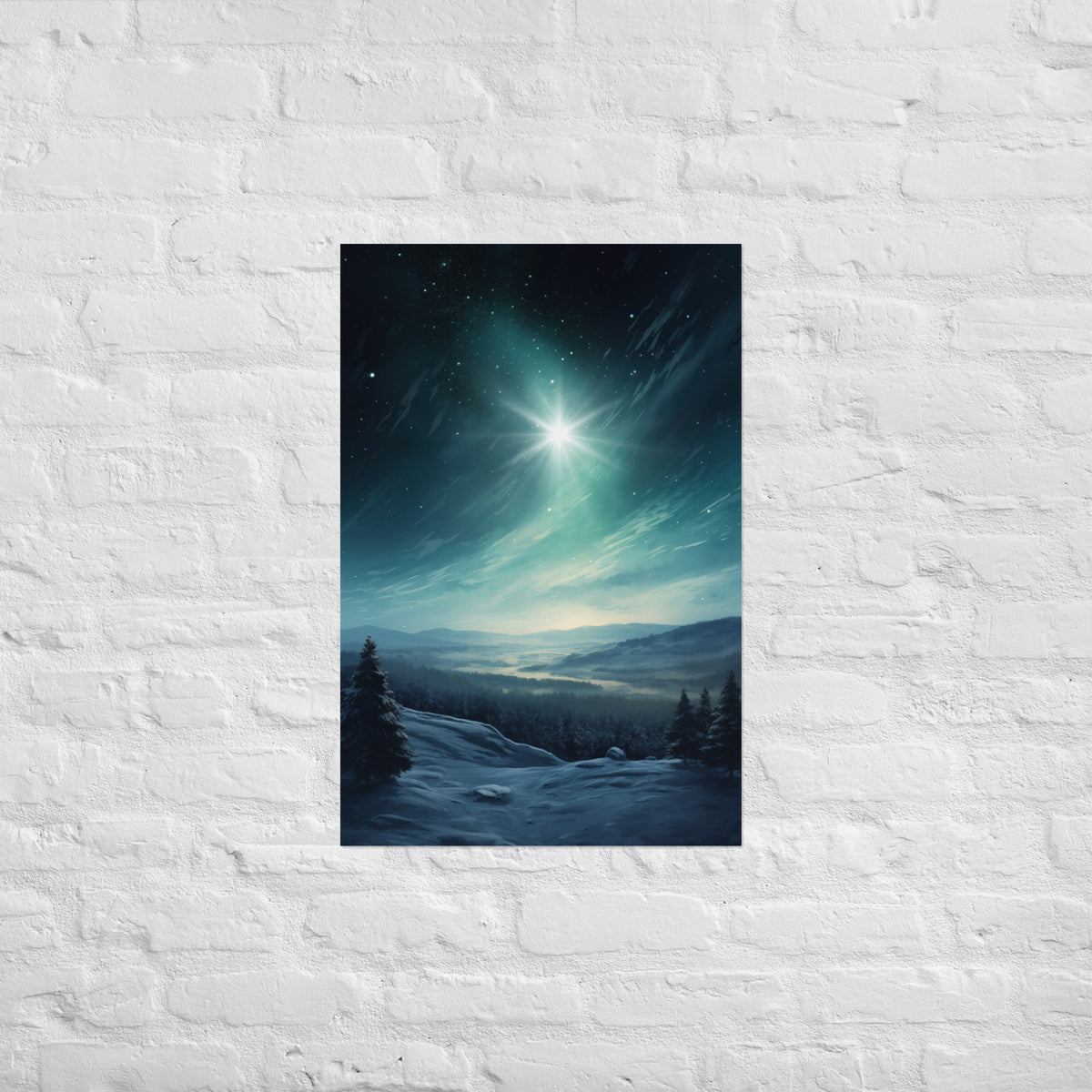 Northern Star Poster - 20″×30″ - Front View