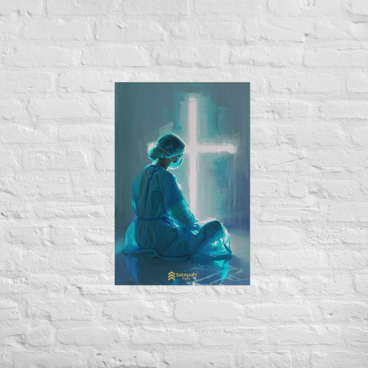 On Call to the Cross Poster - 20″×30″ - Front View
