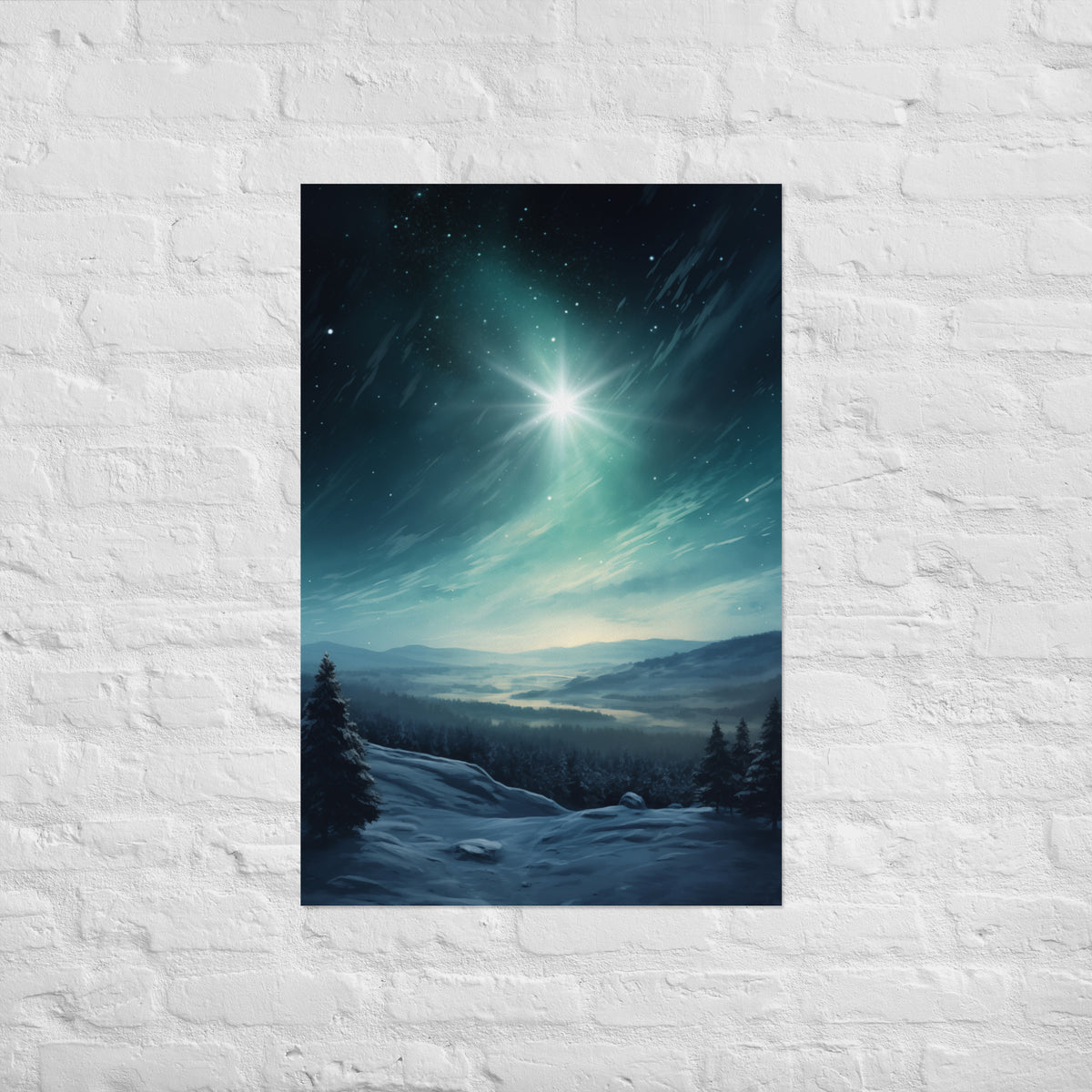 Northern Star Poster - 24″×36″ - Front View