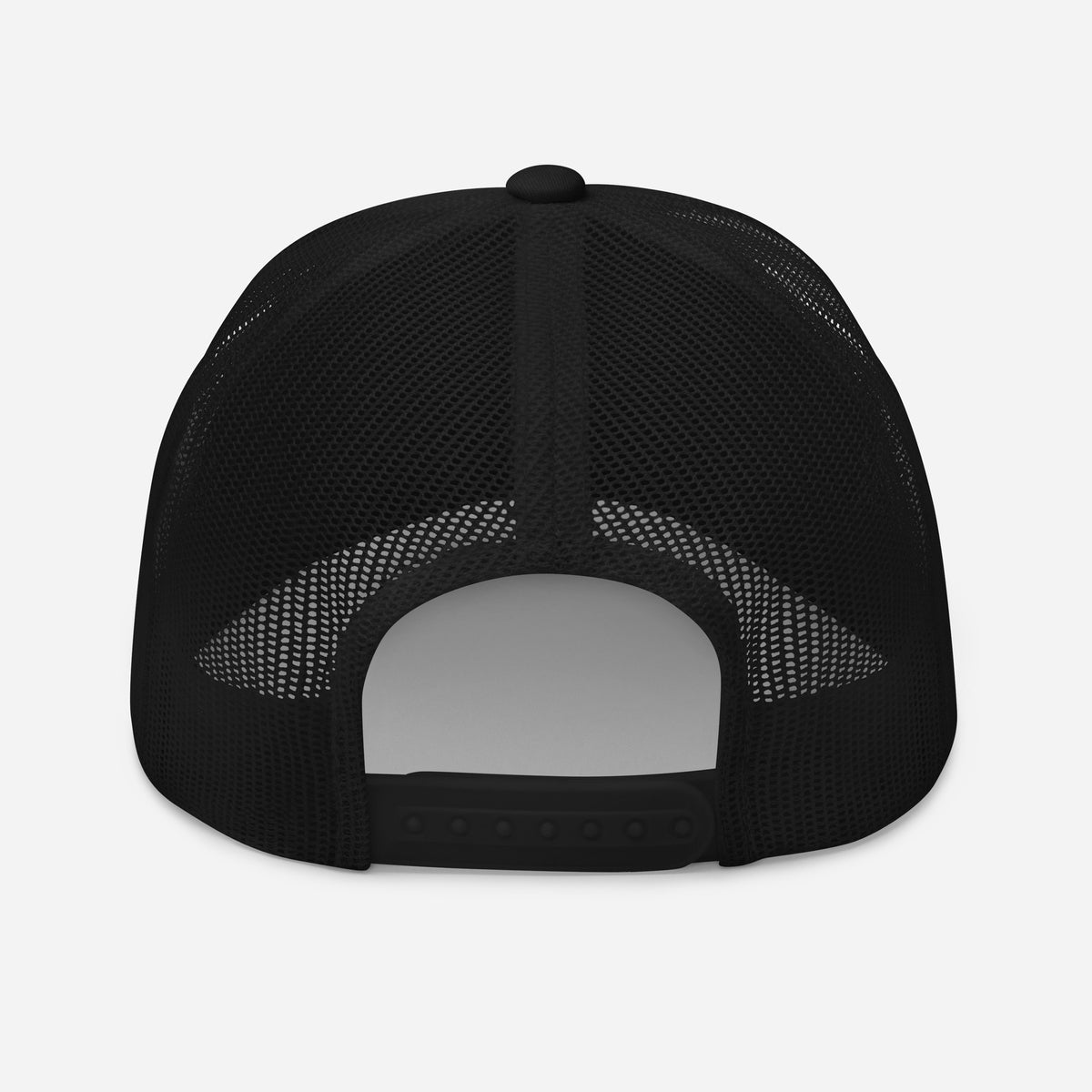 Renamed Trucker Cap - Black - Back View
