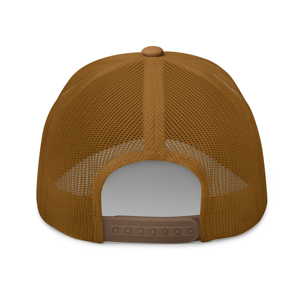 Marked by Stripes Trucker Cap - Caramel - Back View