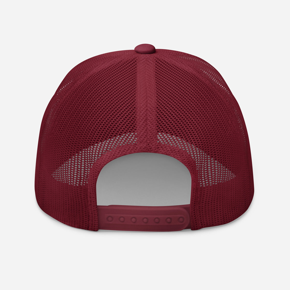Renamed Trucker Cap - Cranberry - Back View