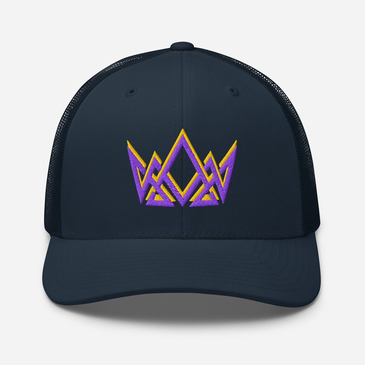Royalty Trucker Cap - Navy - Front View