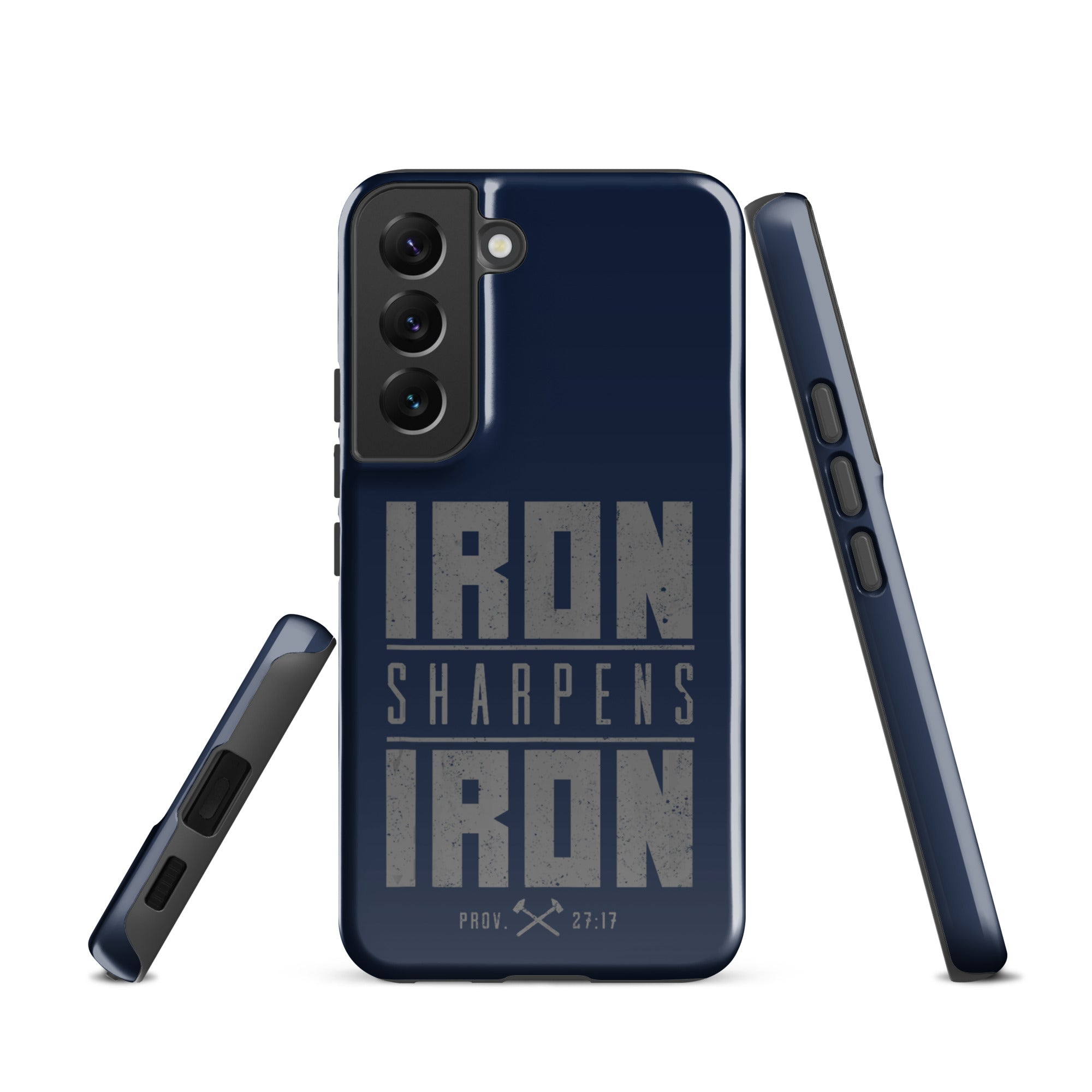 Iron Sharpens Iron Tough Samsung Galaxy Case - Samsung Galaxy S22 - Front View