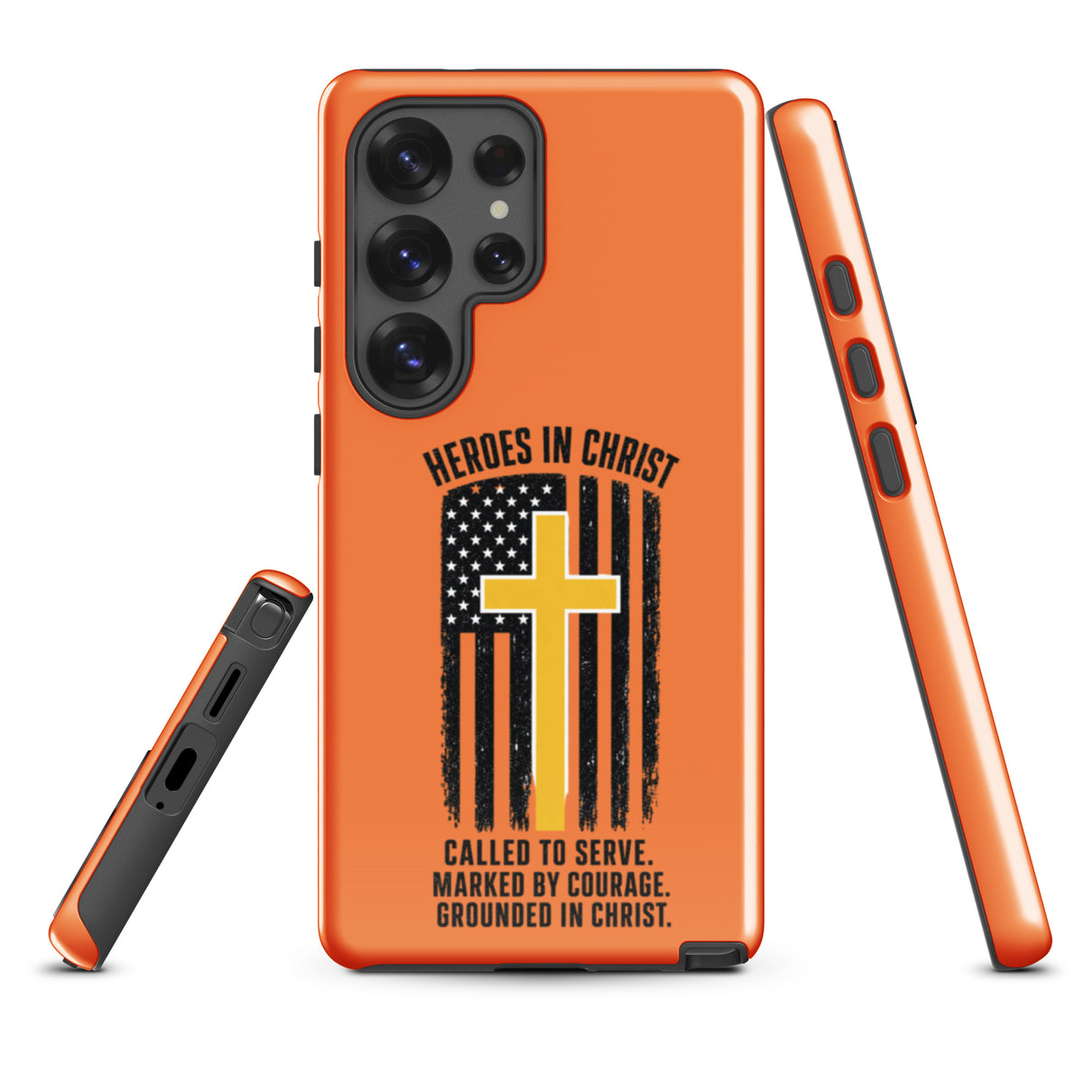 Heroes in Christ Dispatch Samsung Tough Case - Samsung Galaxy S25 Ultra - Front View