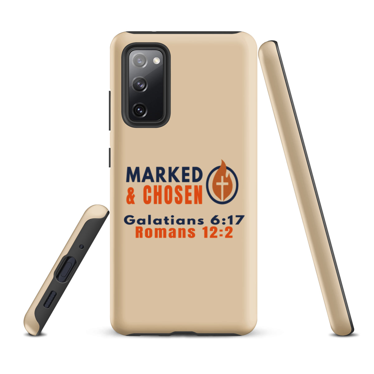 Marked & Chosen Samsung Galaxy Tough Case - Samsung Galaxy S20 FE - Front View