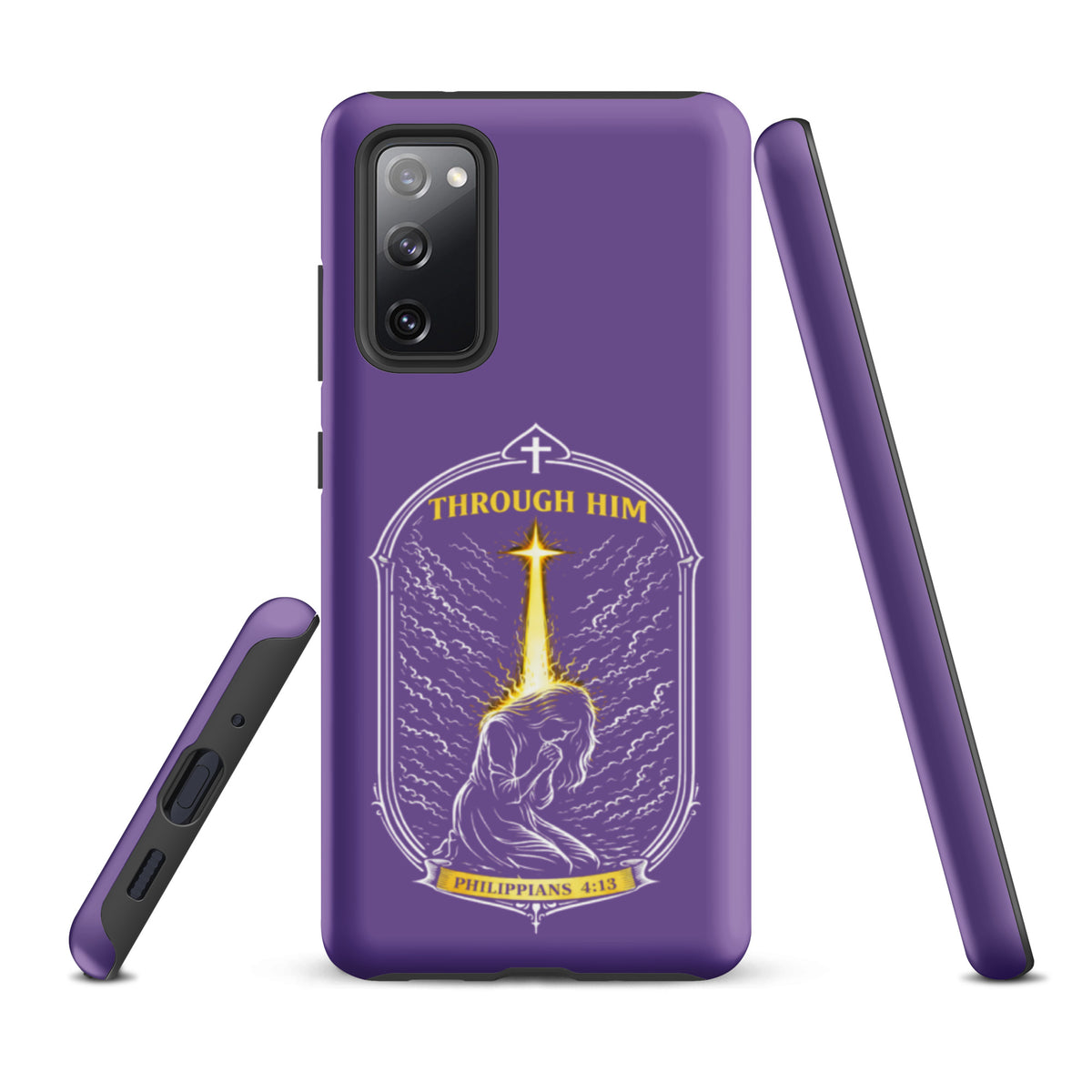 Through Him Women's Tough Samsung Case - Samsung Galaxy S20 FE - Front View