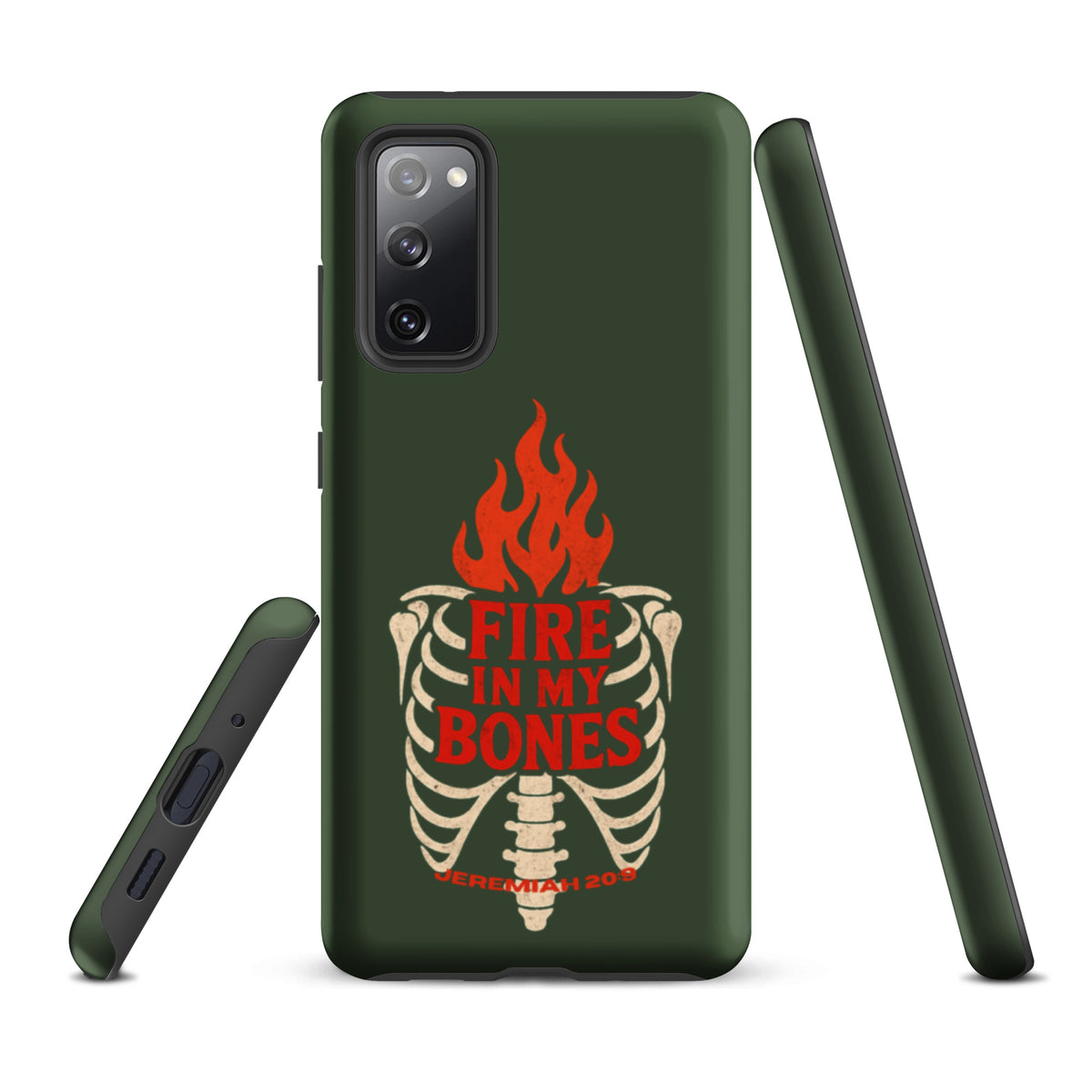 Fire in My Bones Tough Samsung Case - Samsung Galaxy S20 FE - Front View