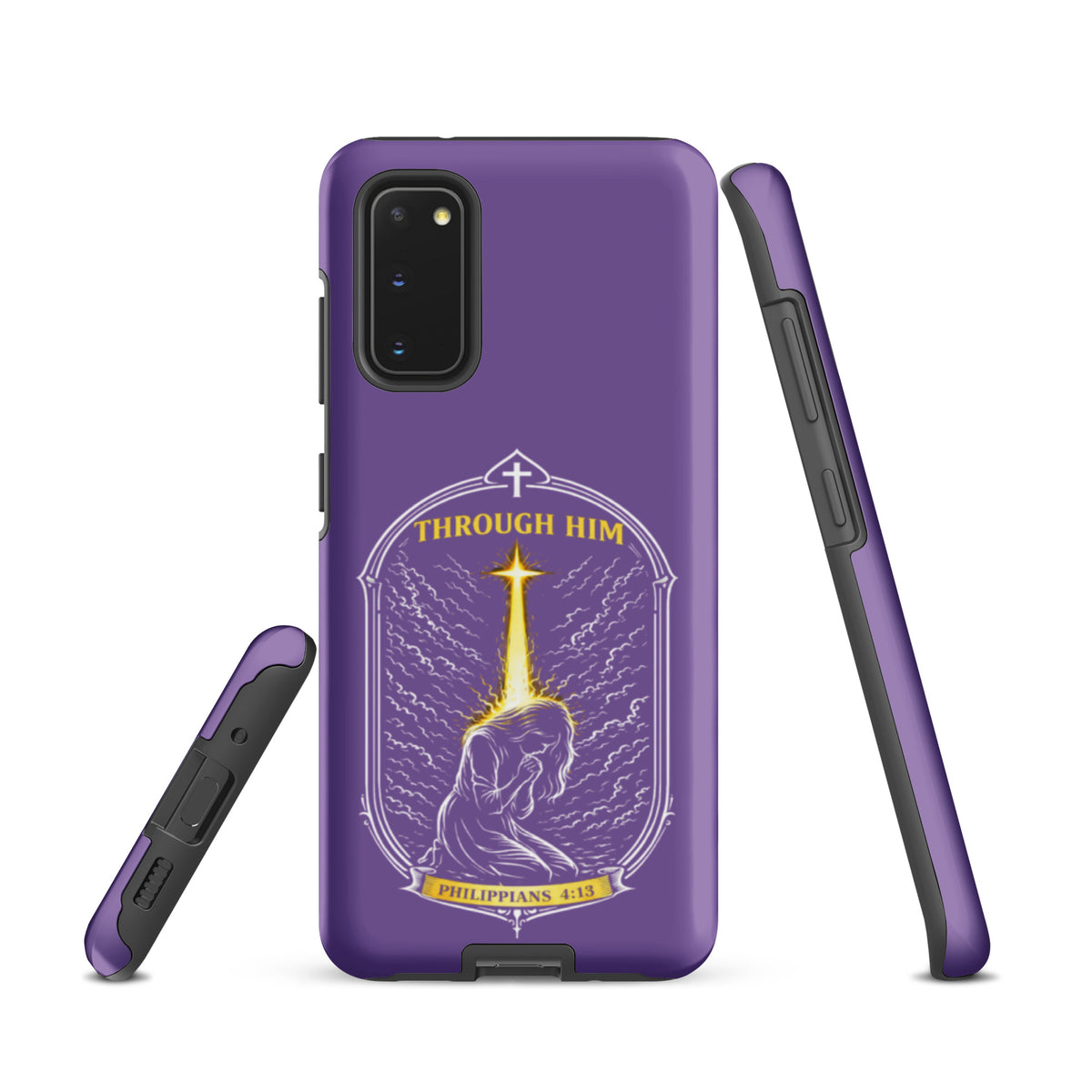 Through Him Women's Tough Samsung Case - Samsung Galaxy S20 - Front View