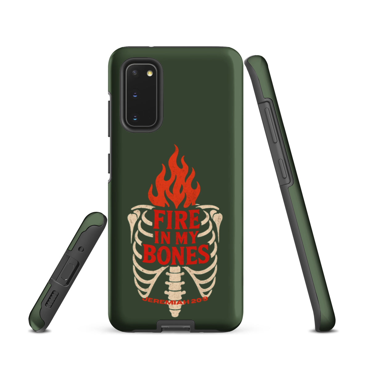 Fire in My Bones Tough Samsung Case - Samsung Galaxy S20 - Front View
