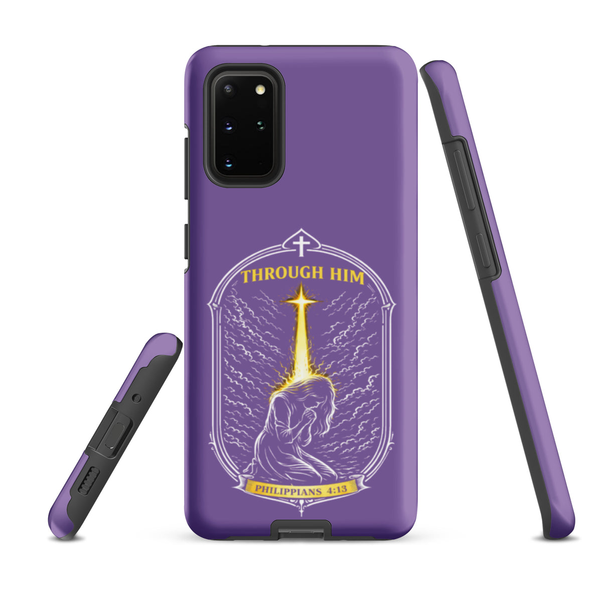 Through Him Women's Tough Samsung Case - Samsung Galaxy S20 Plus - Front View