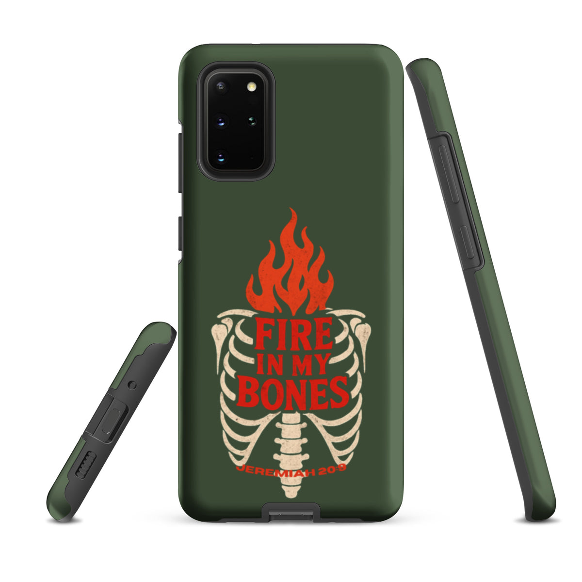 Fire in My Bones Tough Samsung Case - Samsung Galaxy S20 Plus - Front View