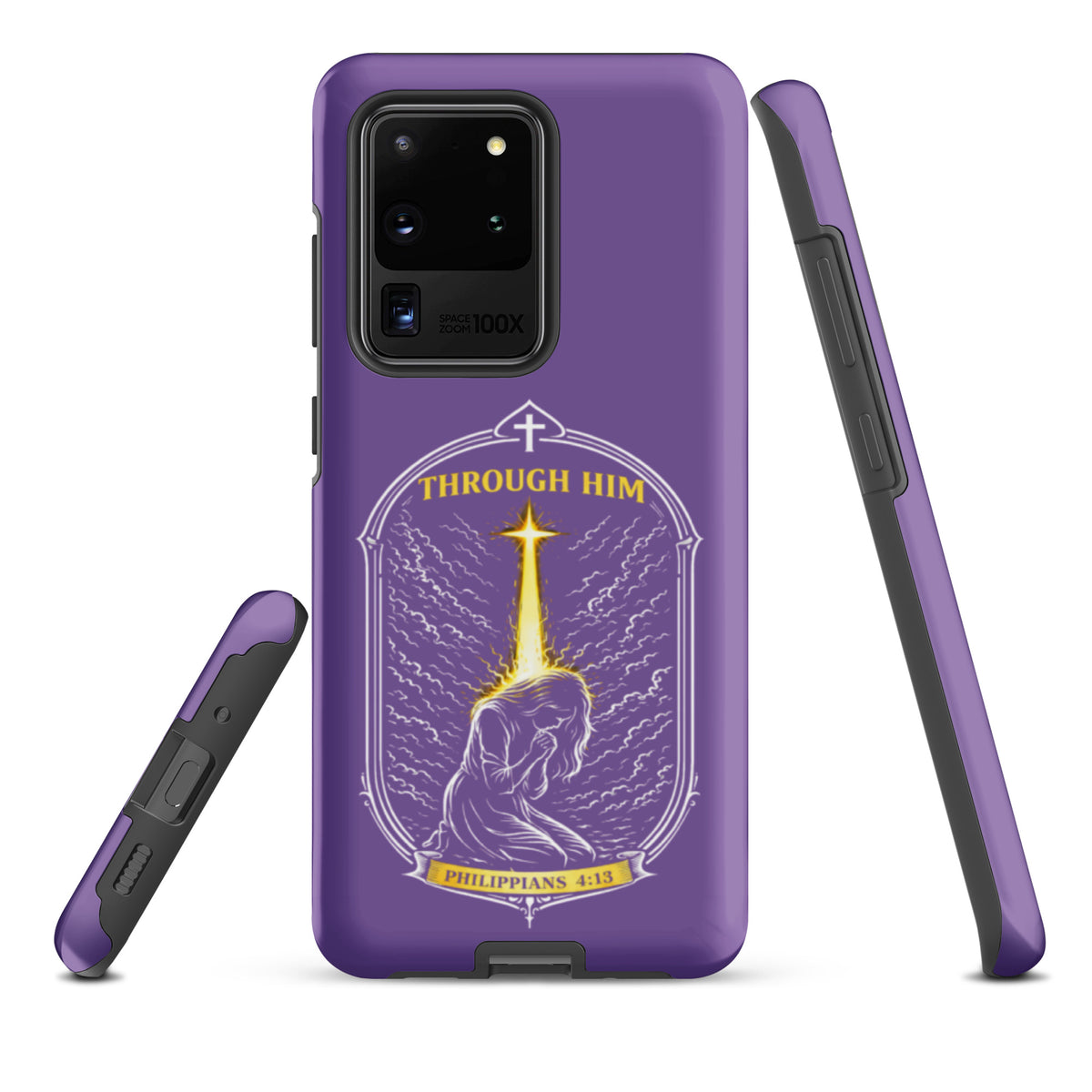 Through Him Women's Tough Samsung Case - Samsung Galaxy S20 Ultra - Front View