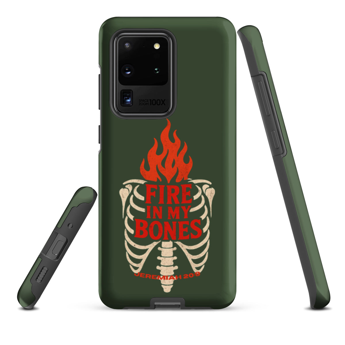 Fire in My Bones Tough Samsung Case - Samsung Galaxy S20 Ultra - Front View