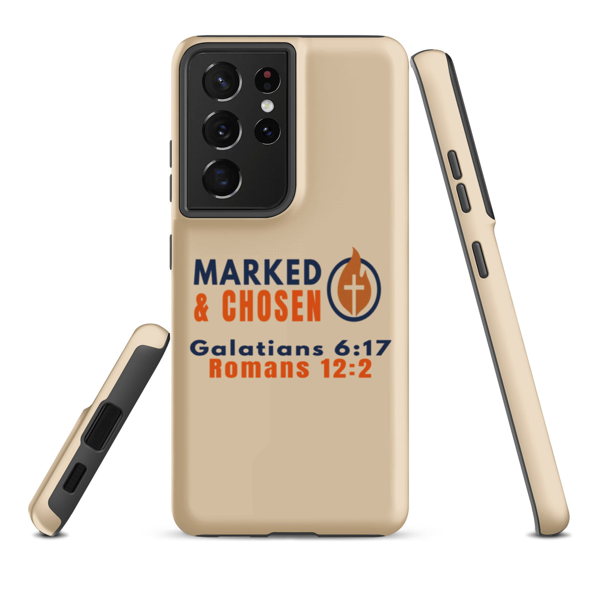 Marked & Chosen Samsung Galaxy Tough Case - Samsung Galaxy S21 Ultra - Front View