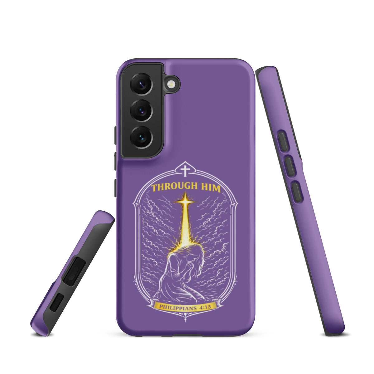 Through Him Women's Tough Samsung Case - Samsung Galaxy S22 - Front View
