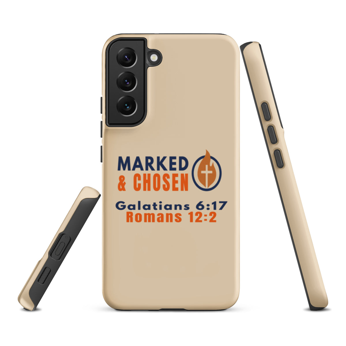 Marked & Chosen Samsung Galaxy Tough Case - Samsung Galaxy S22 Plus - Front View