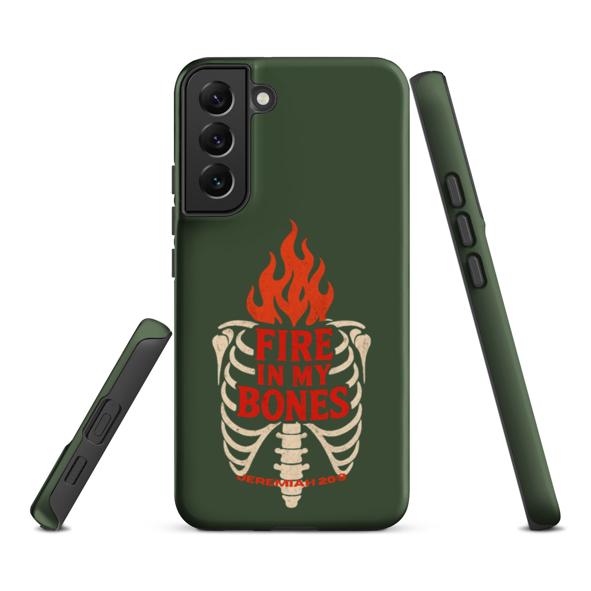 Fire in My Bones Tough Samsung Case - Samsung Galaxy S22 Plus - Front View