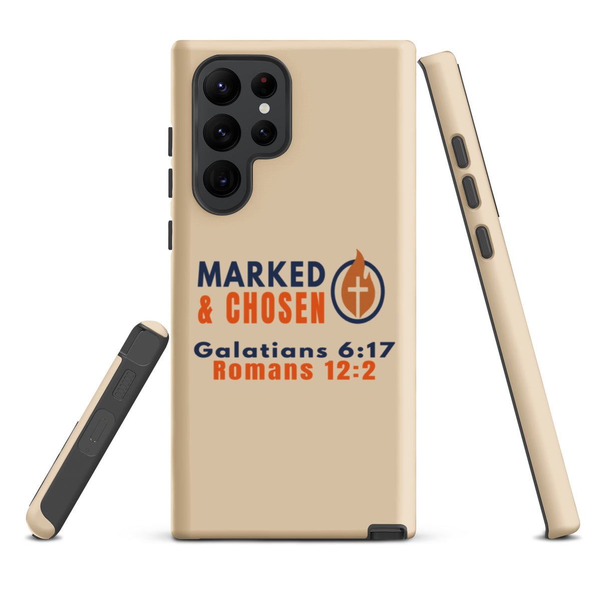 Marked & Chosen Samsung Galaxy Tough Case - Samsung Galaxy S22 Ultra - Front View