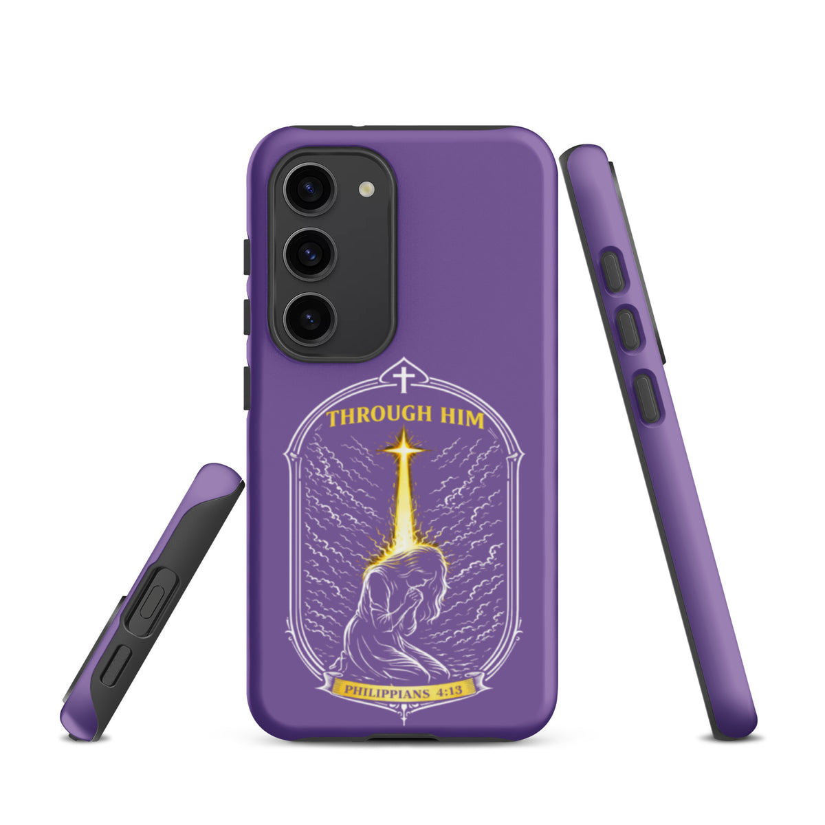 Through Him Women's Tough Samsung Case - Samsung Galaxy S23 - Front View