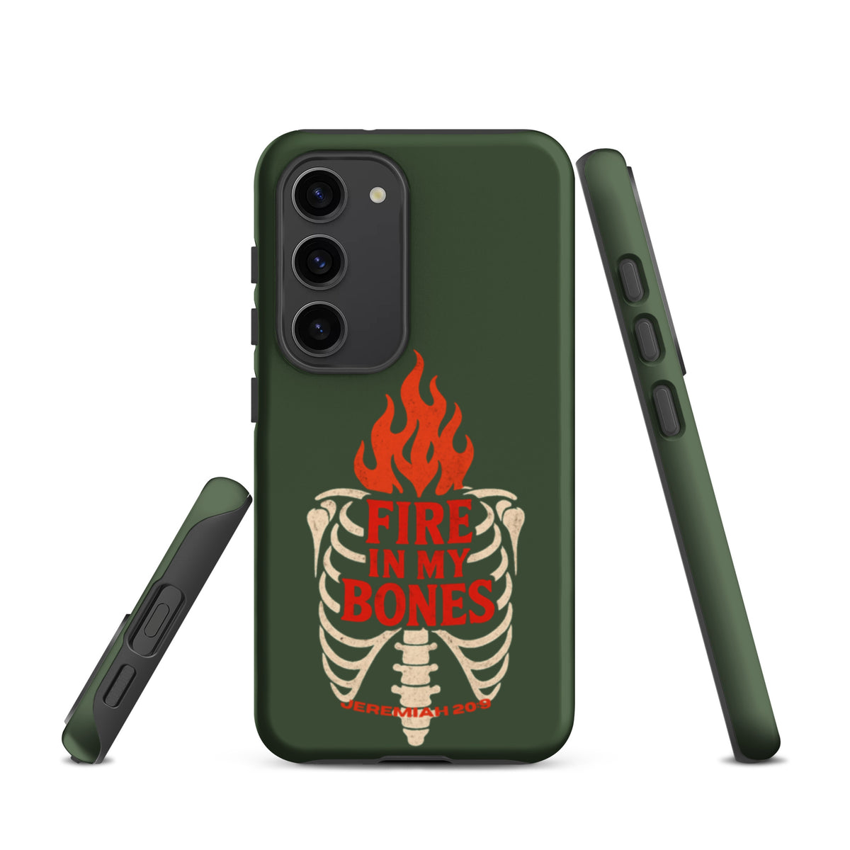 Fire in My Bones Tough Samsung Case - Samsung Galaxy S23 - Front View