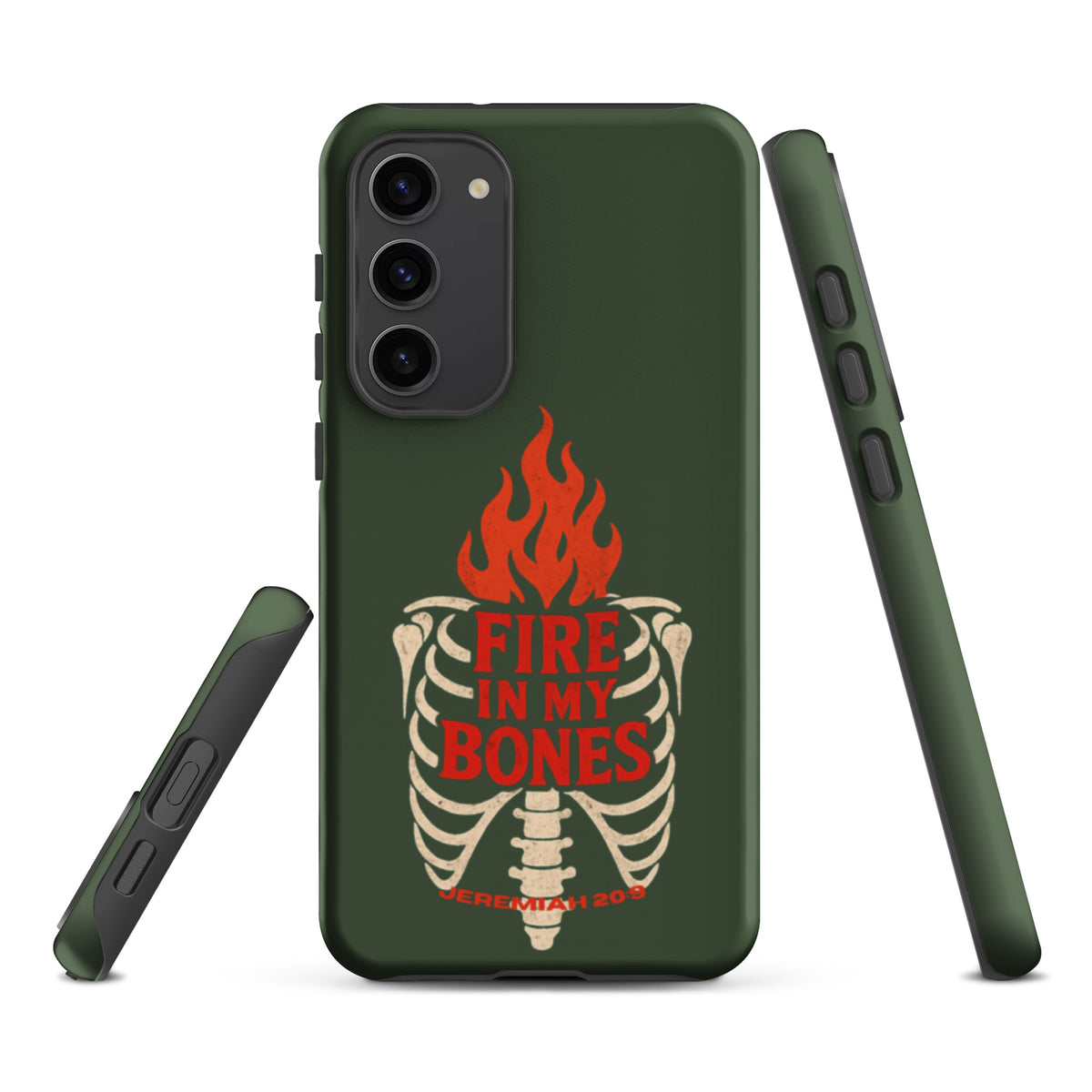 Fire in My Bones Tough Samsung Case - Samsung Galaxy S23 Plus - Front View
