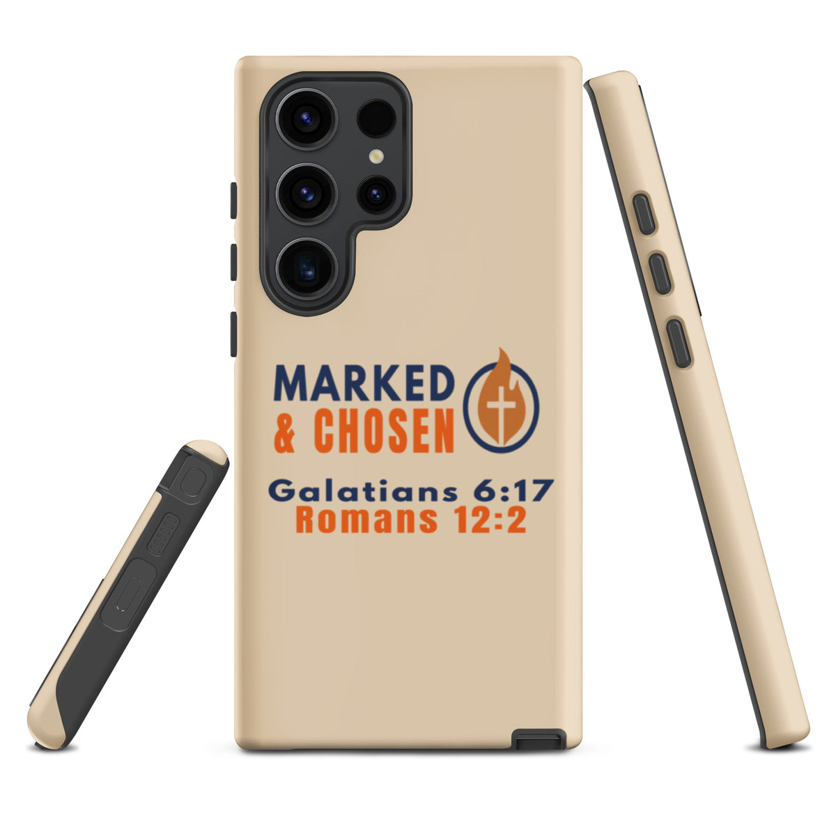 Marked & Chosen Samsung Galaxy Tough Case - Samsung Galaxy S23 Ultra - Front View