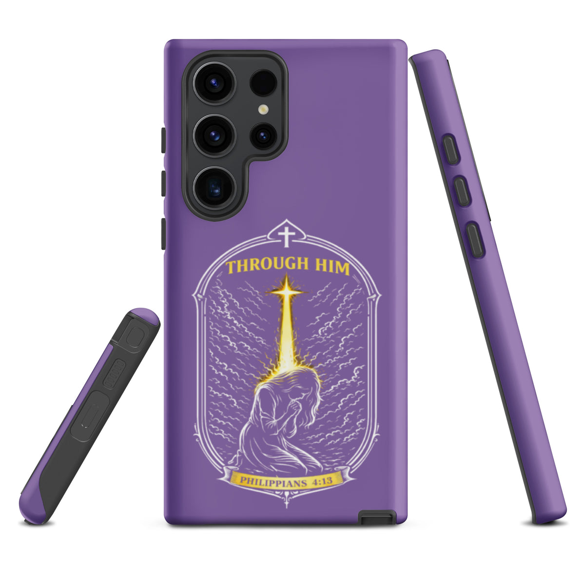 Through Him Women's Tough Samsung Case - Samsung Galaxy S23 Ultra - Front View