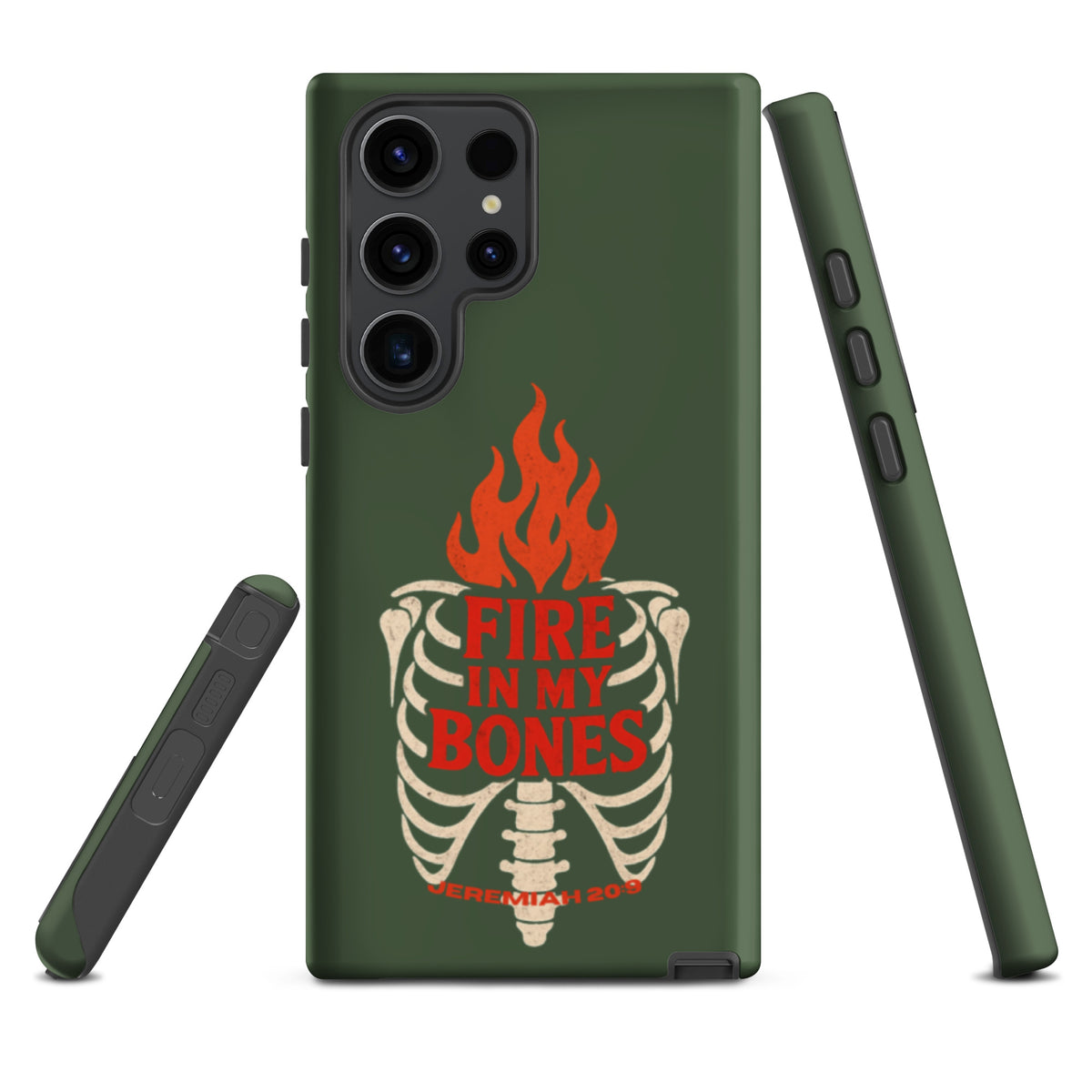 Fire in My Bones Tough Samsung Case - Samsung Galaxy S23 Ultra - Front View