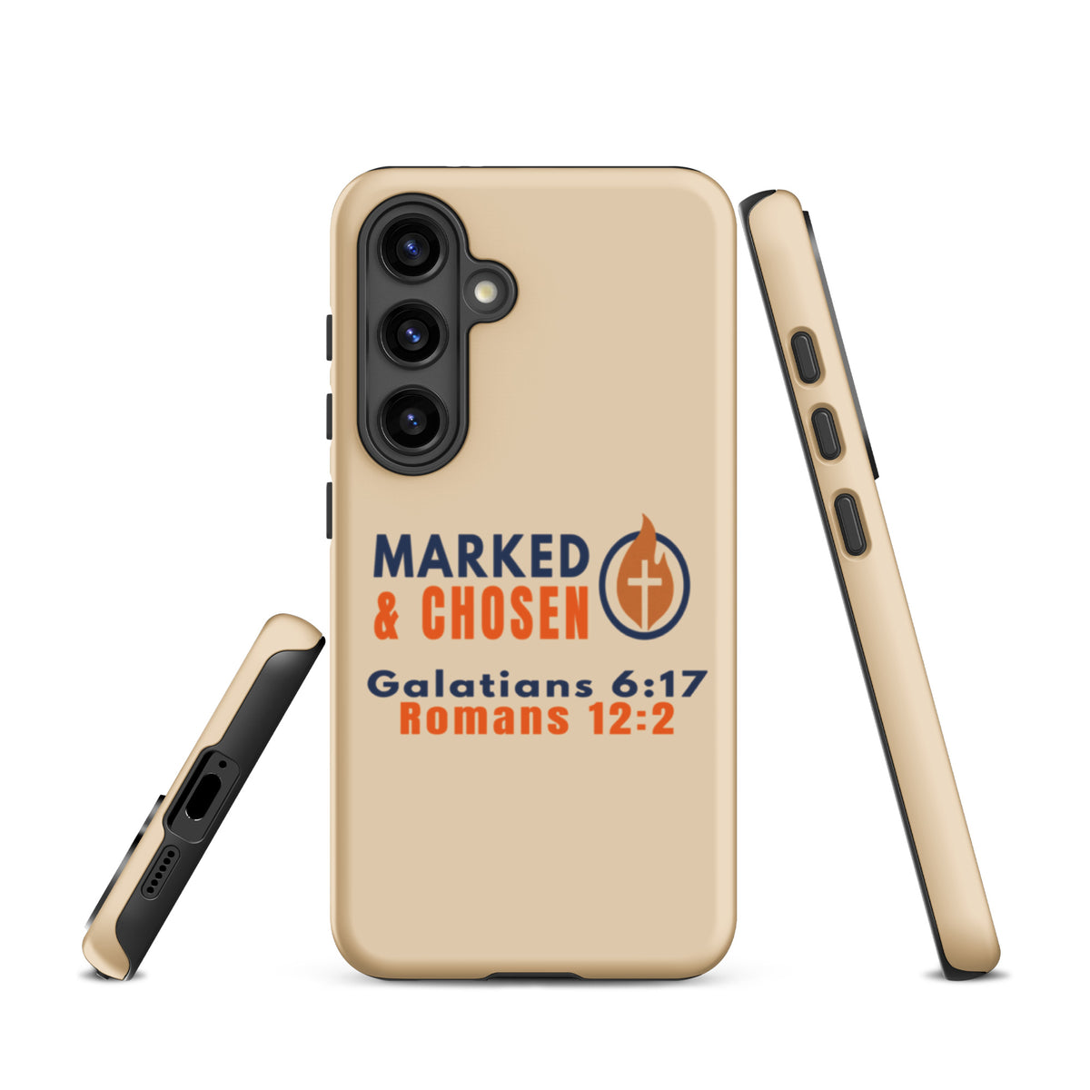 Marked & Chosen Samsung Galaxy Tough Case - Samsung Galaxy S24 - Front View