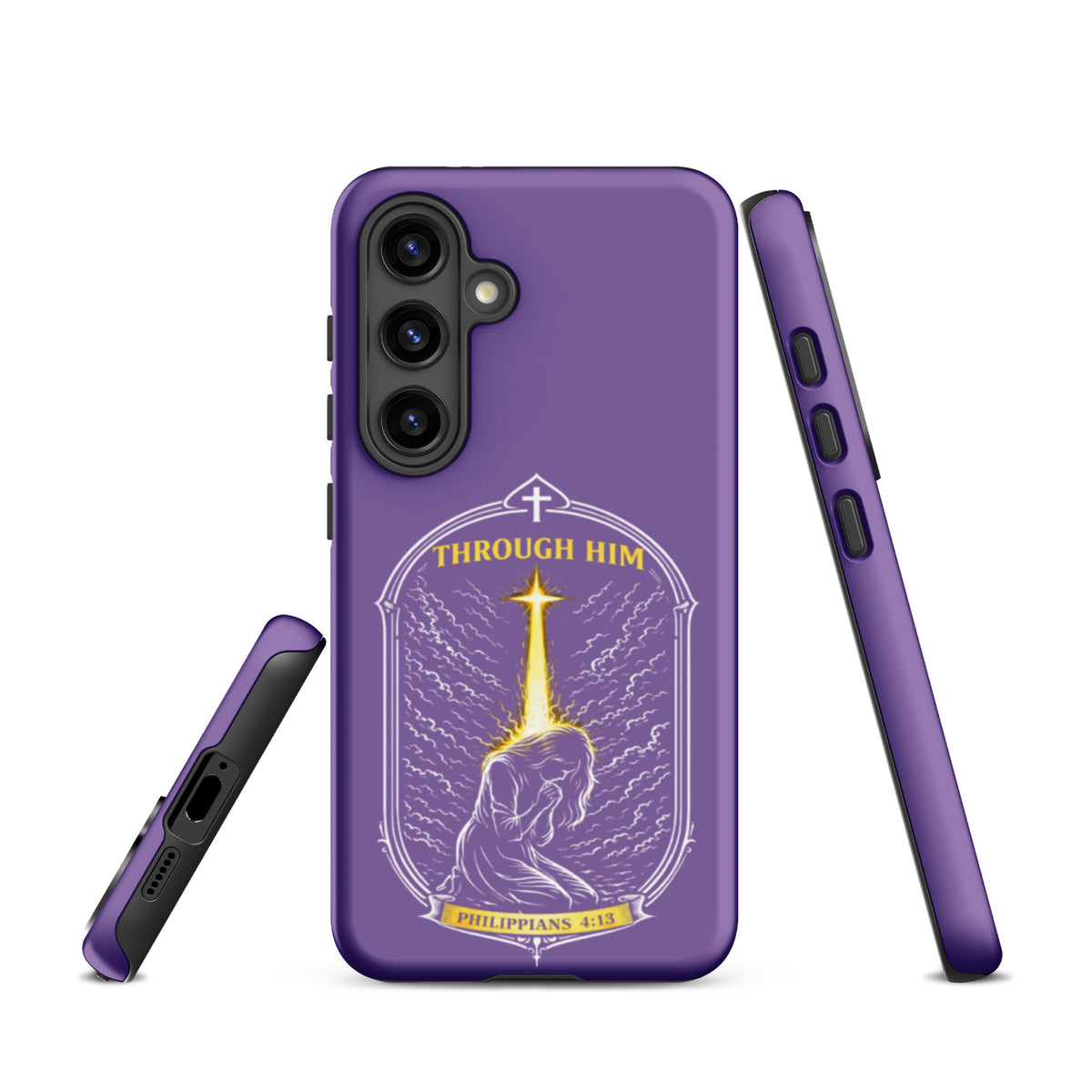 Through Him Women's Tough Samsung Case - Samsung Galaxy S24 - Front View