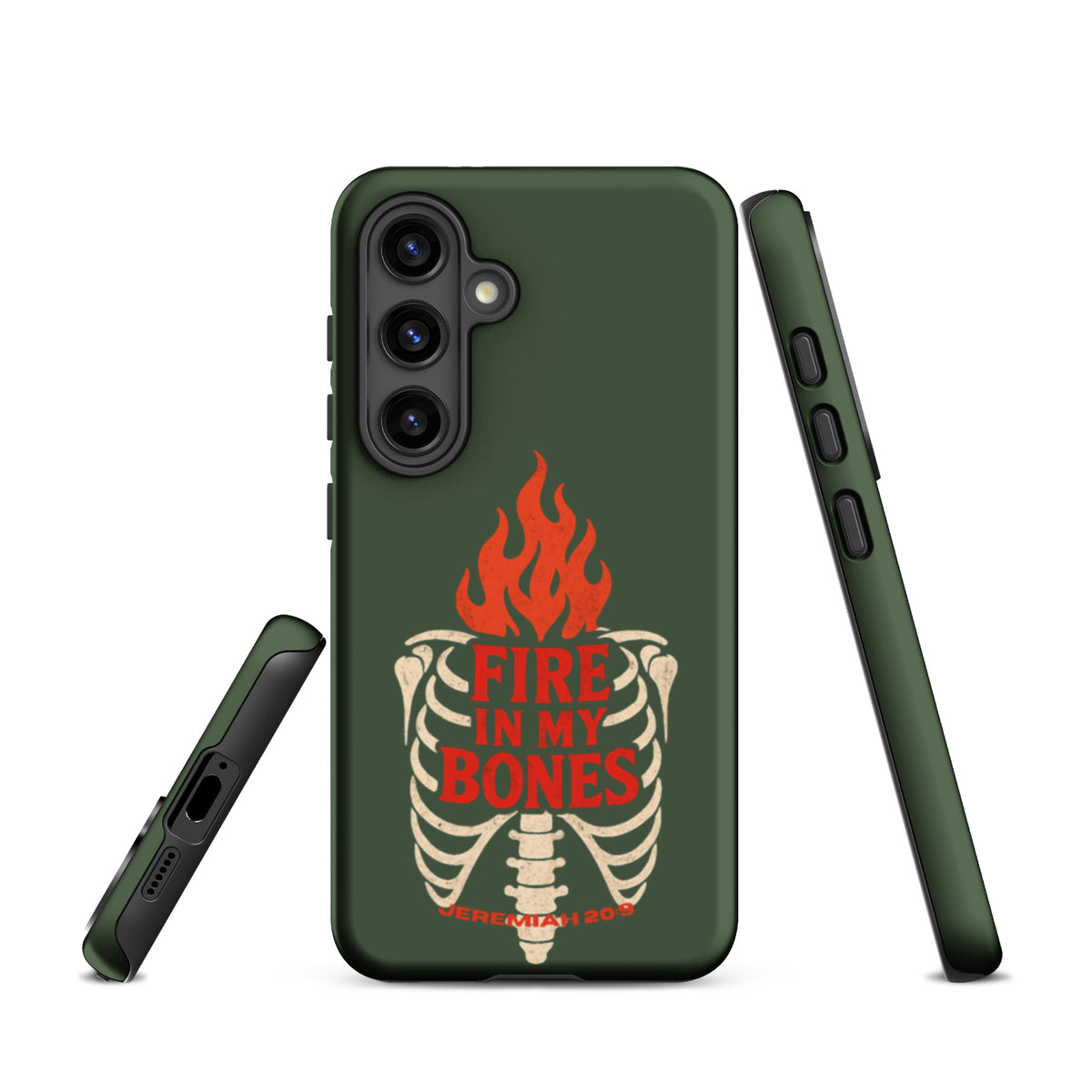 Fire in My Bones Tough Samsung Case - Samsung Galaxy S24 - Front View