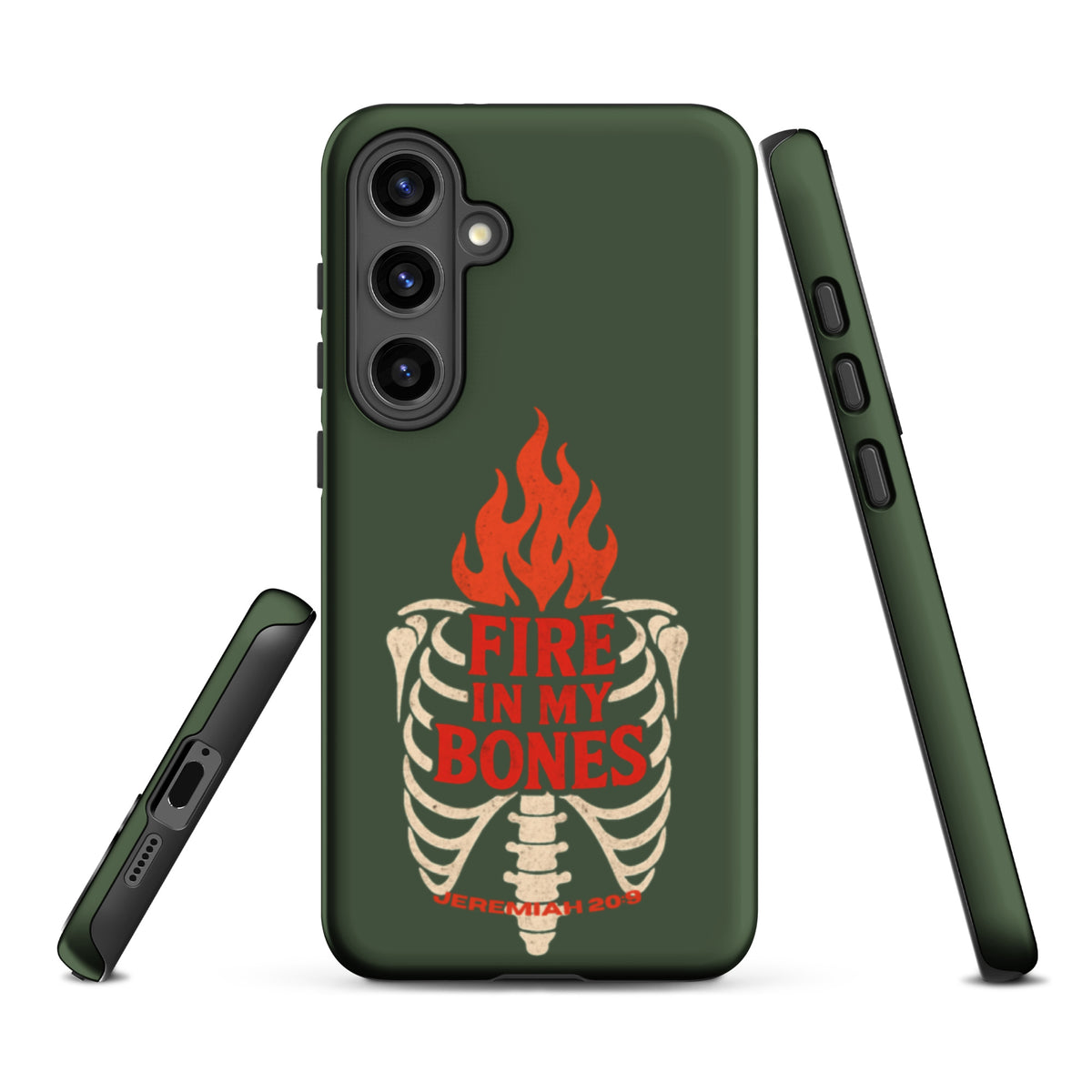 Fire in My Bones Tough Samsung Case - Samsung Galaxy S24 Plus - Front View