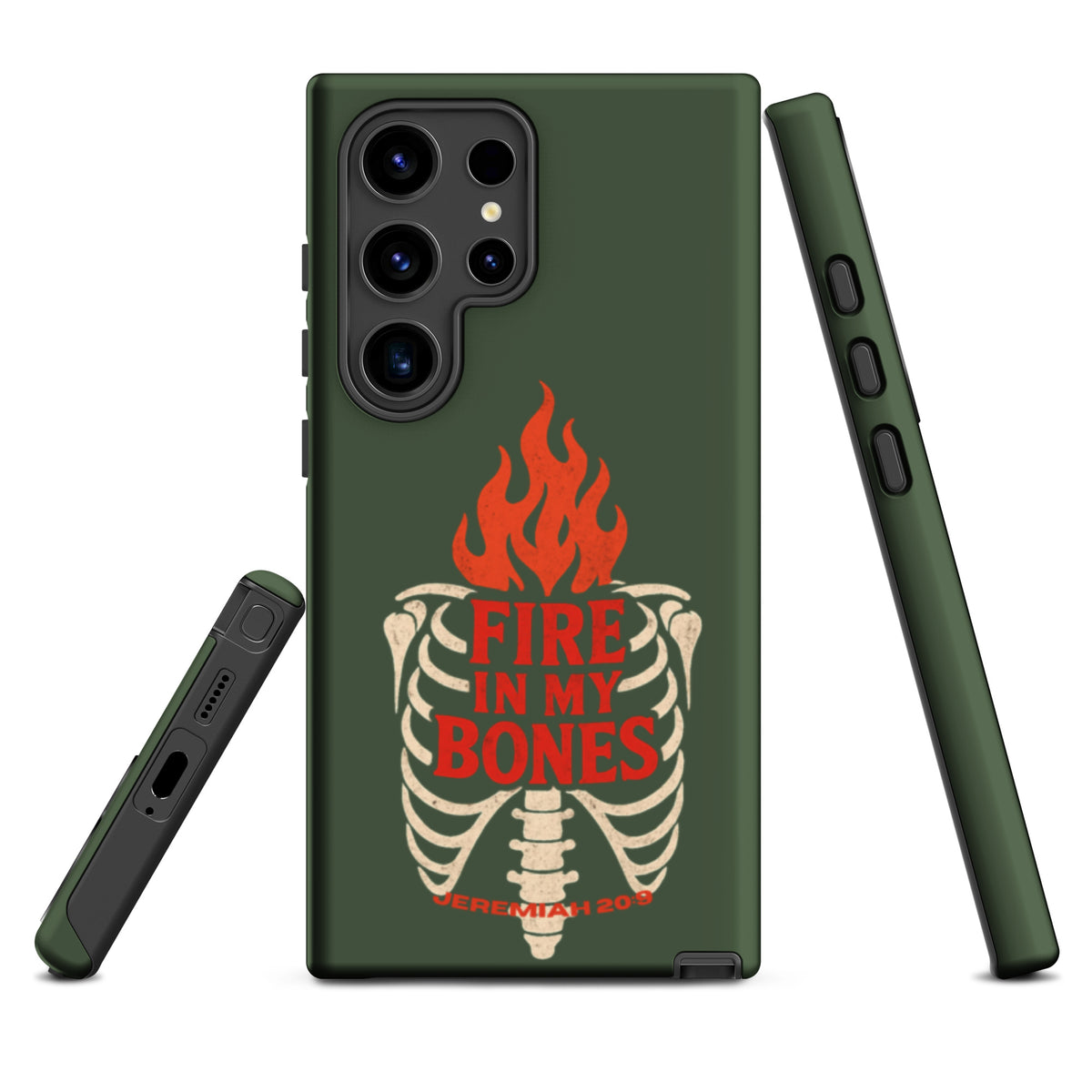 Fire in My Bones Tough Samsung Case - Samsung Galaxy S24 Ultra - Front View