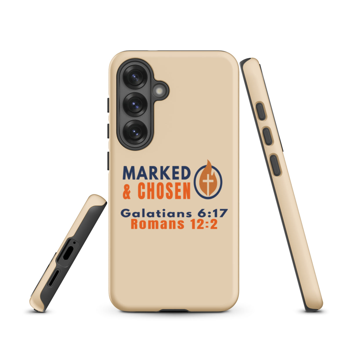 Marked & Chosen Samsung Galaxy Tough Case - Samsung Galaxy S25 - Front View